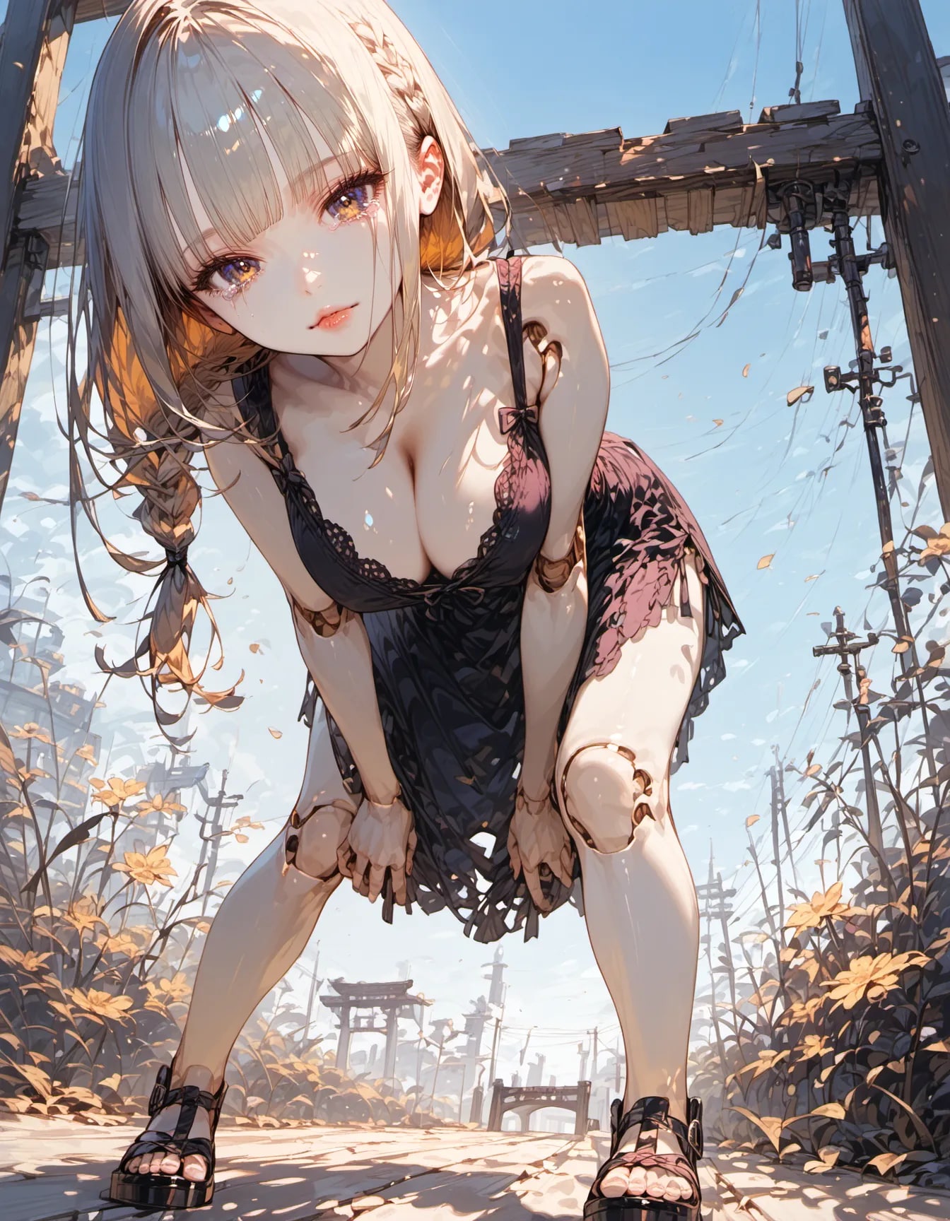 The Gaze of a Clockwork Heart | の人気AIイラスト・グラビア