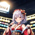 振袖姿のアイドル 4枚目