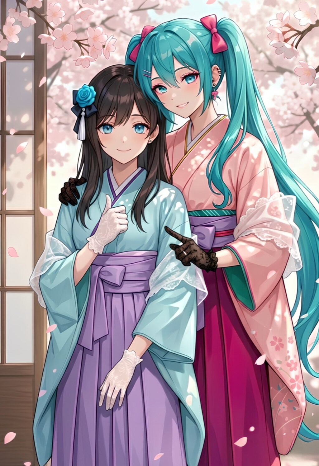 Spring Rose Gaze