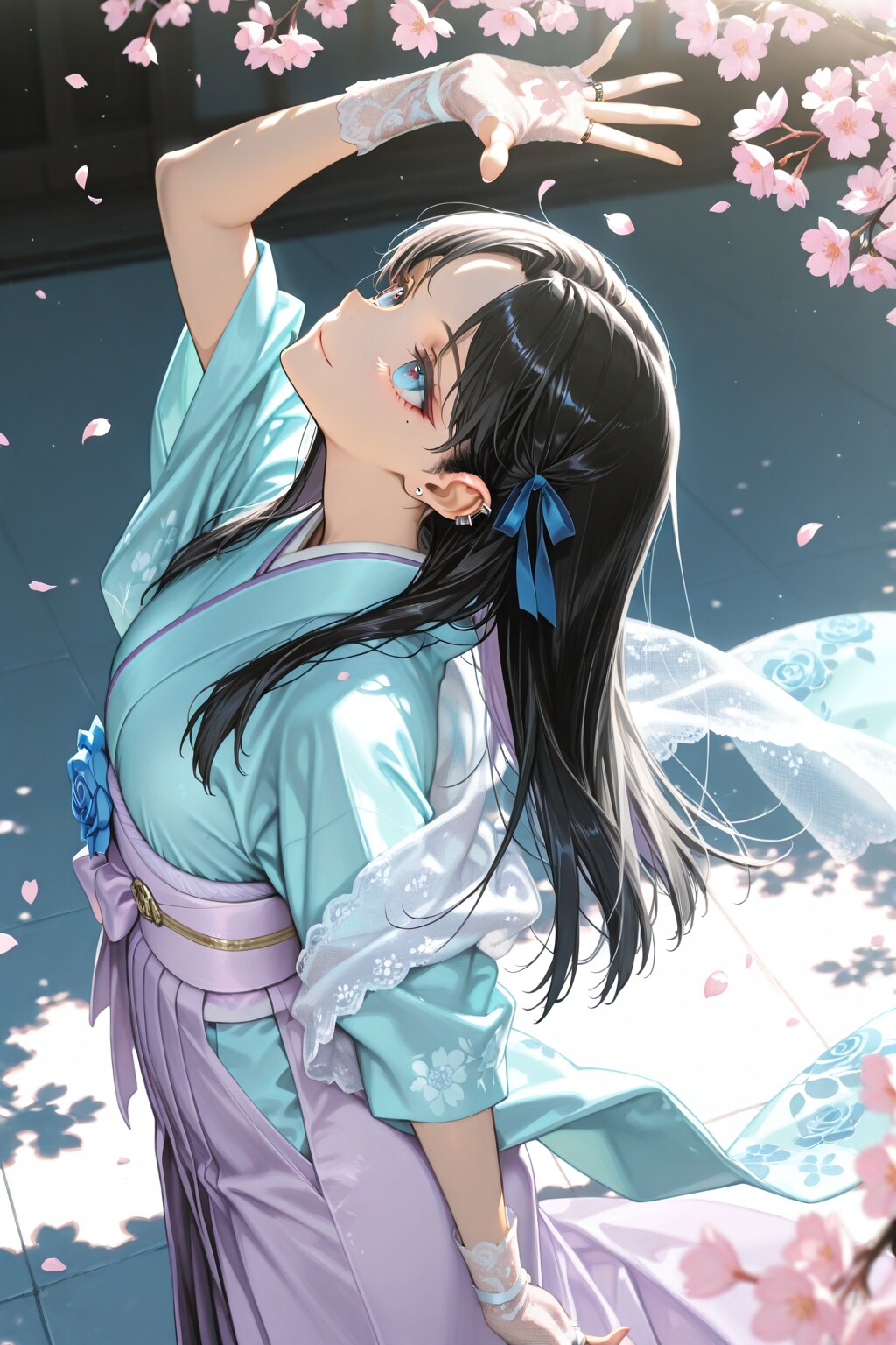 Spring Rose Gaze | の人気AIイラスト・グラビア