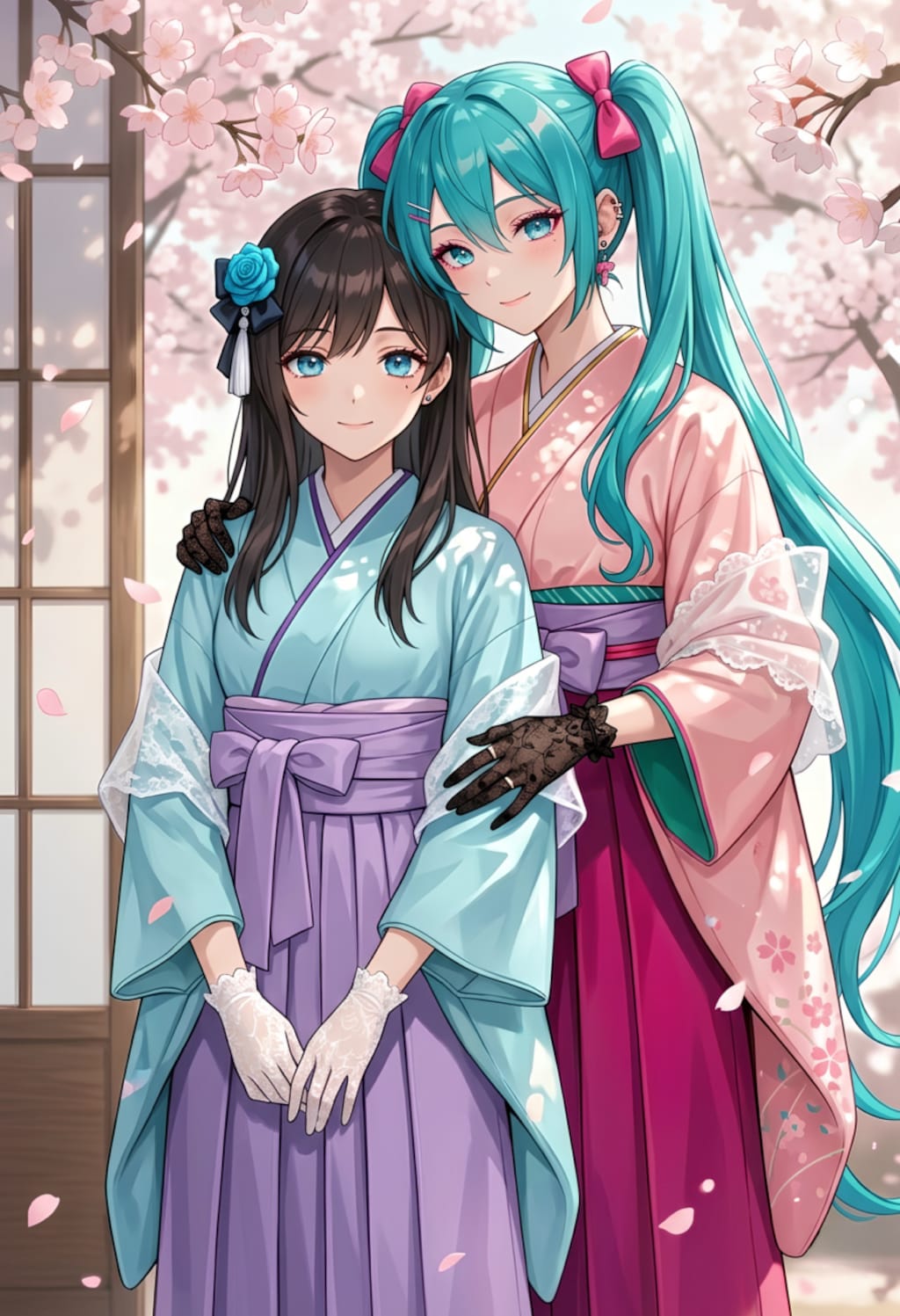 Spring Rose Gaze