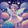 紫陽花の妖精 3枚目