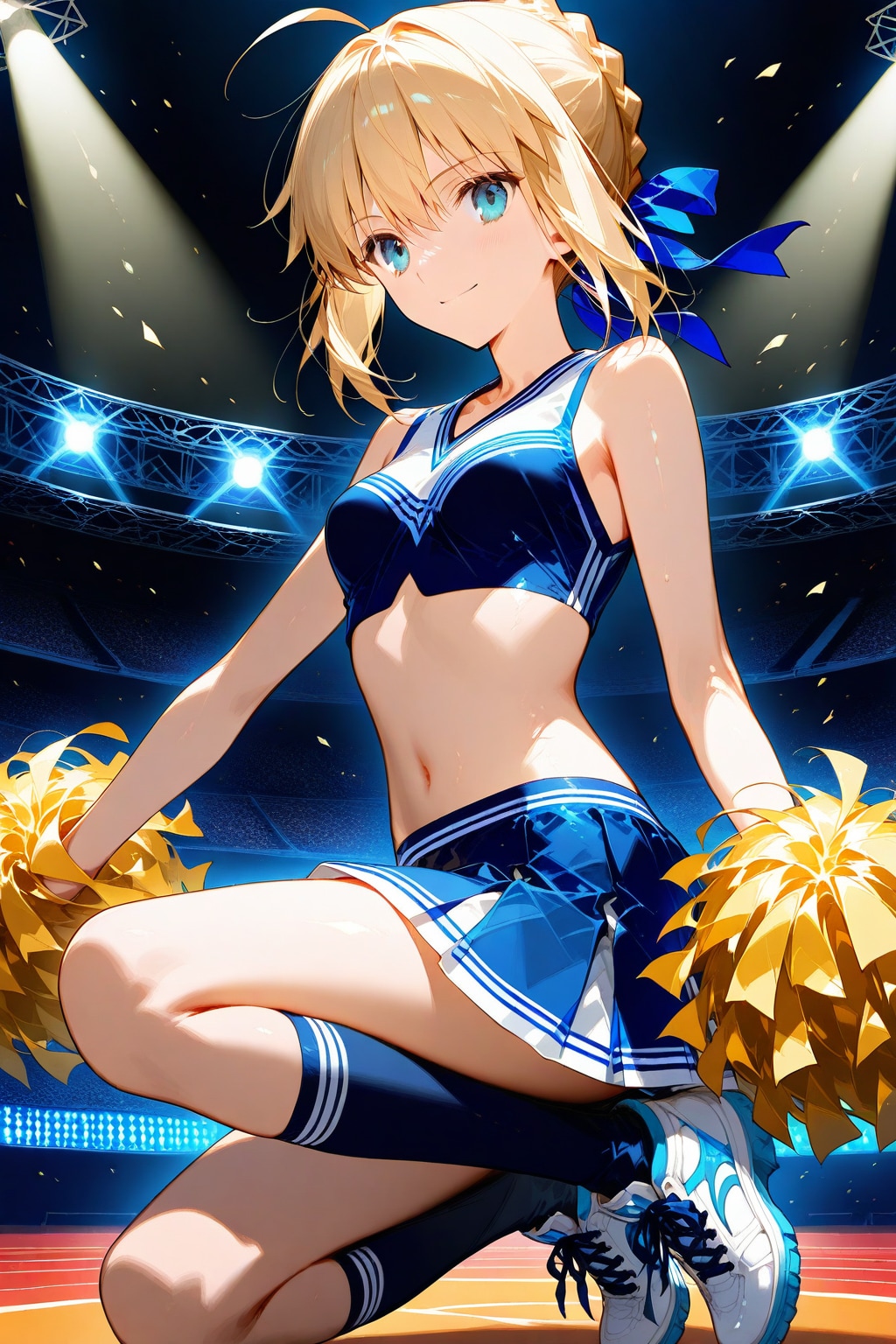 【過去作再生成】チアリーダーユニフォームのセイバー　＋　おまけ