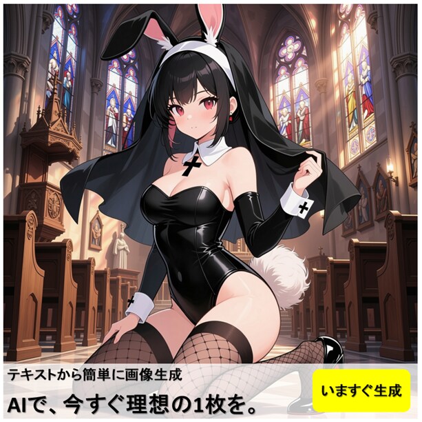 AIで、今すぐ理想の1枚を。