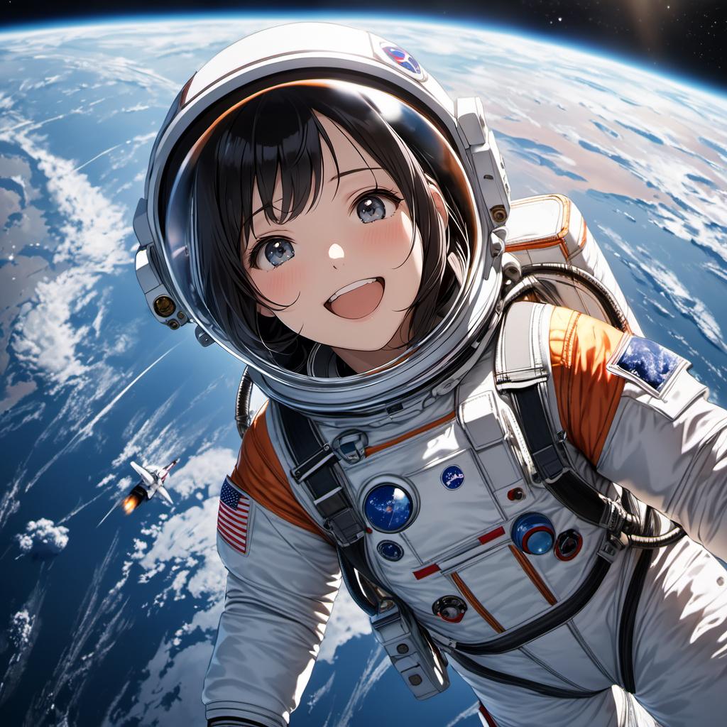 気分上がりすぎて宇宙まで来ちゃったYo！