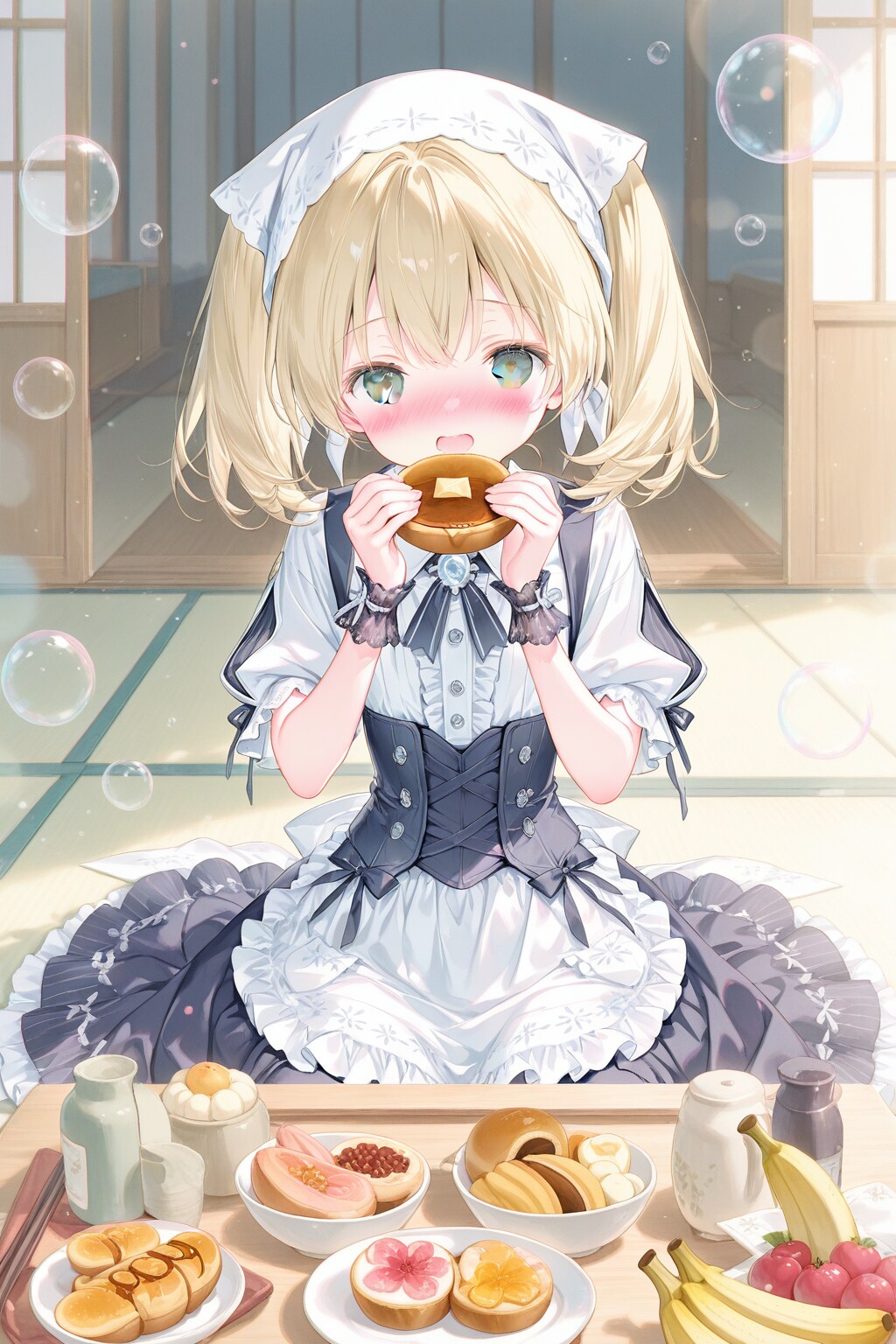 エマちゃんをもてなす