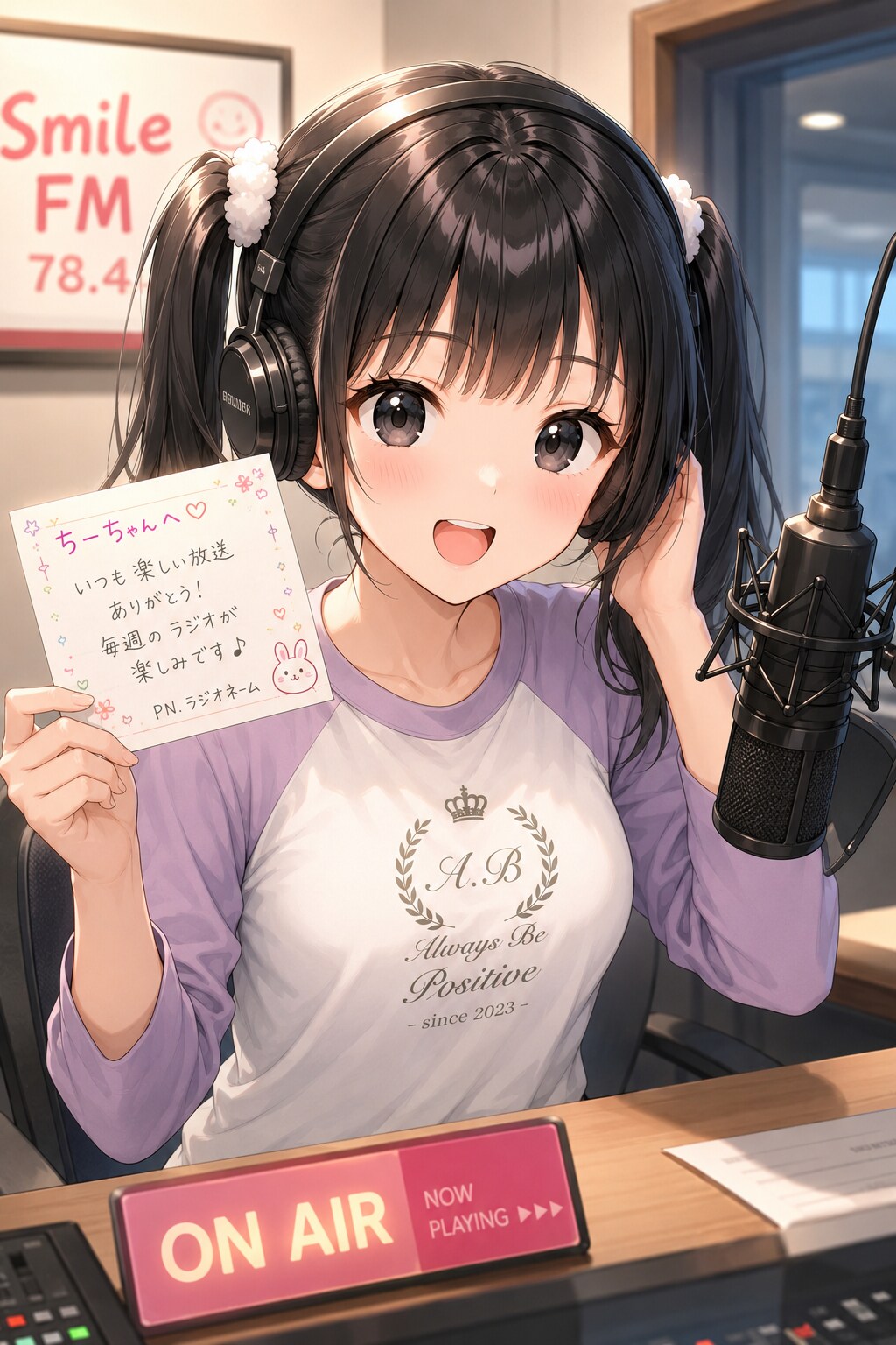 おはようございます♪今日はラジオ本放送の日📻️いつも聴いてくれてありがと〜♡