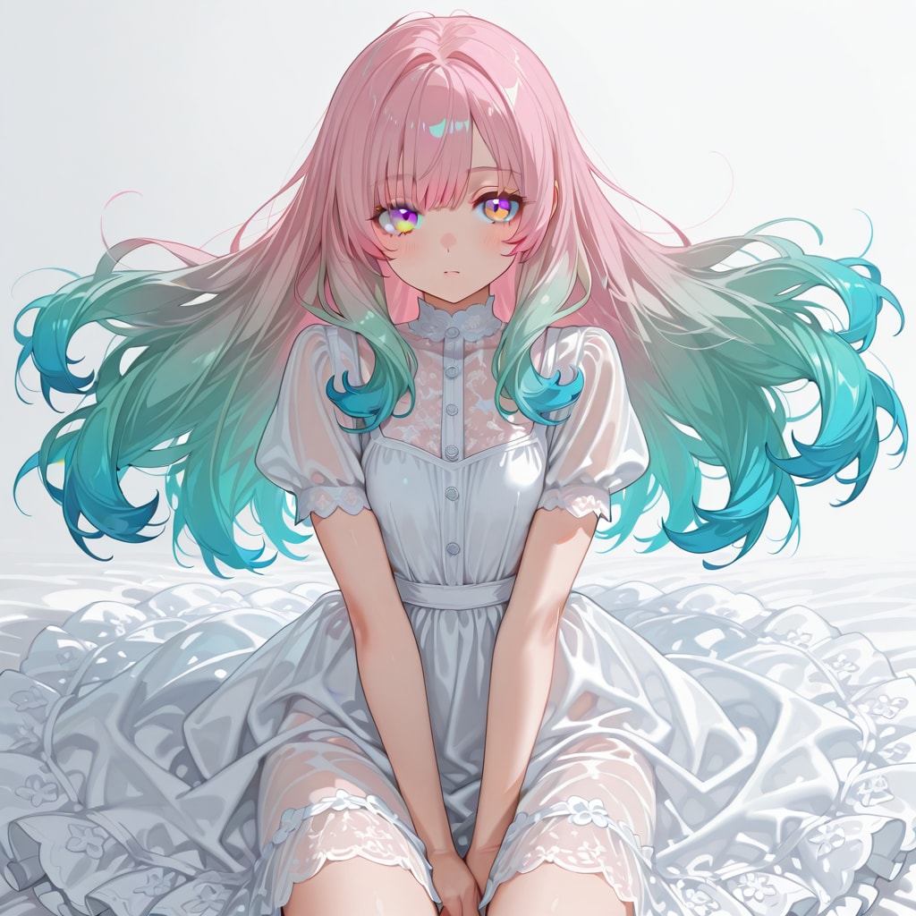 真っ白な世界