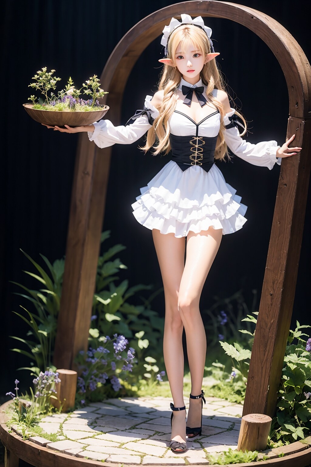 Silver's Garden管理人エルフ【ベニ】フィギュア