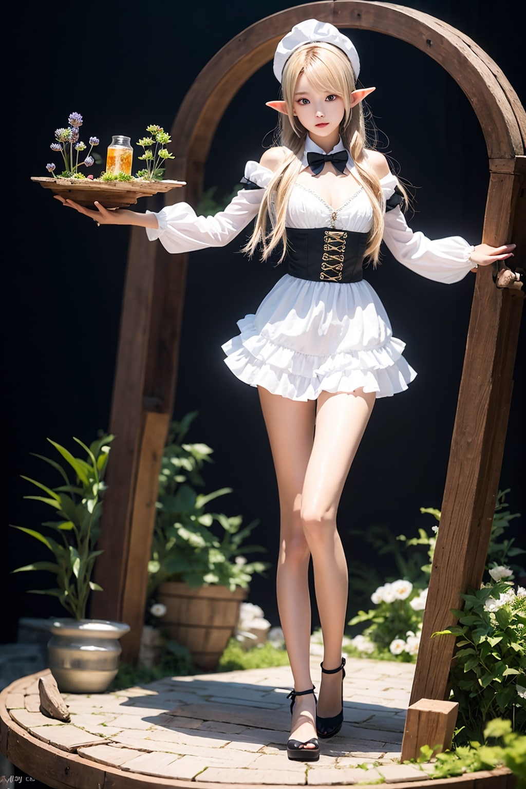 Silver's Garden管理人エルフ【ベニ】フィギュア