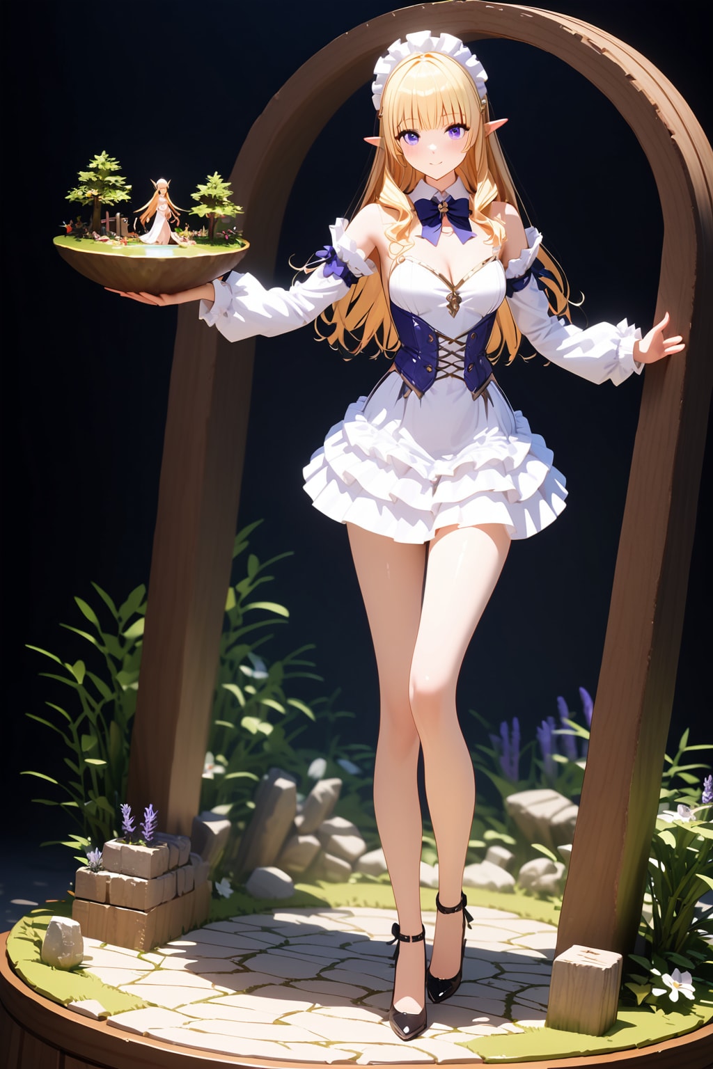 Silver's Garden管理人エルフ【ベニ】フィギュア