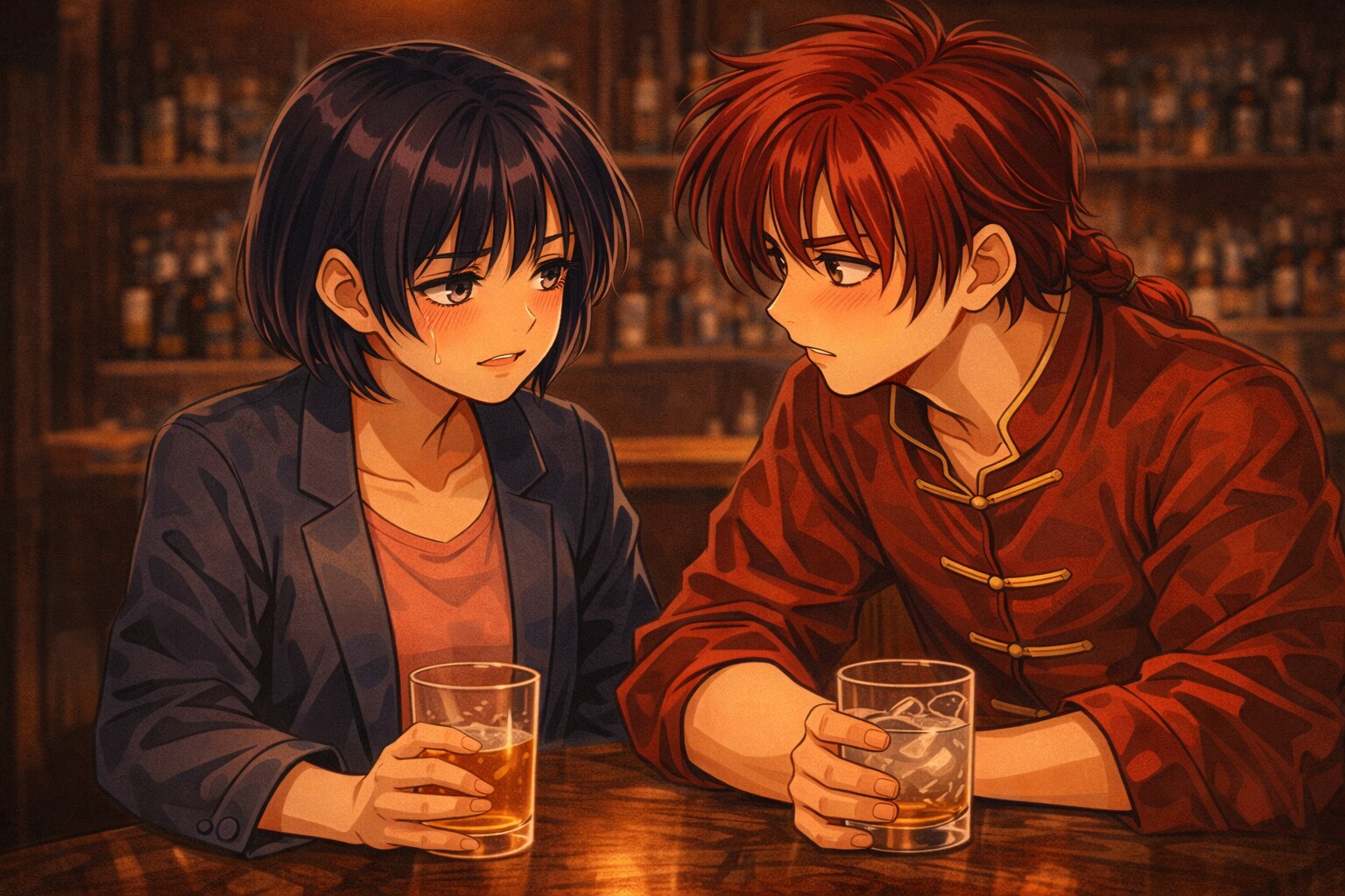 泥酔らんまの酒場放浪記第7話 | の人気AIイラスト・グラビア