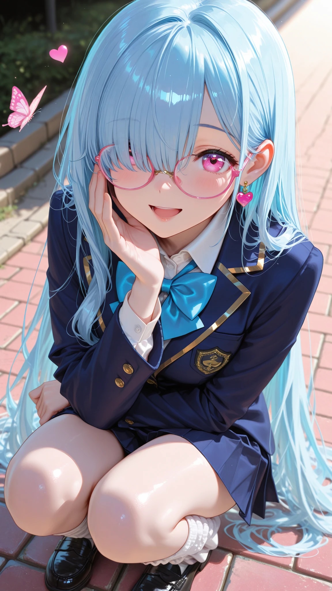 ちょうちょと猫