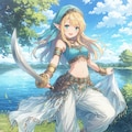 ジメジメした気分はエルフを見れば解消される 2枚目