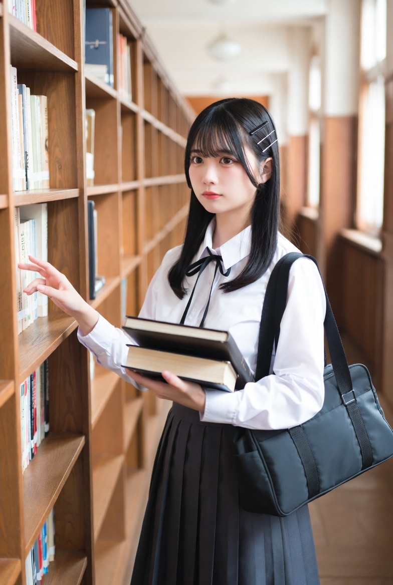 図書館 | の人気AIイラスト・グラビア