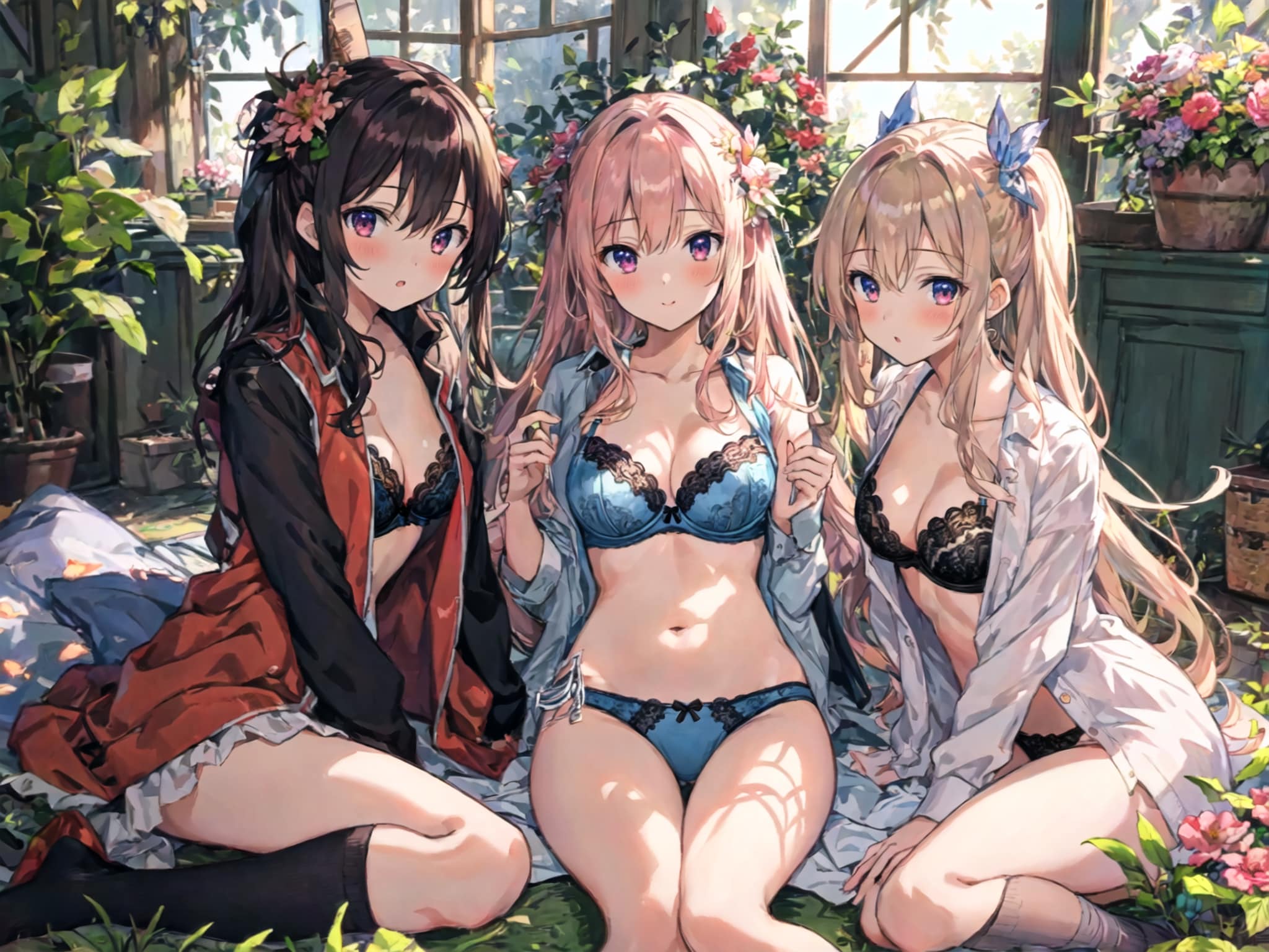 Flowers everywhere