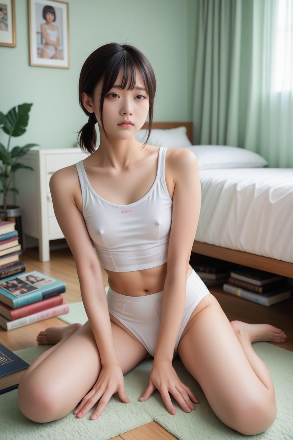 Pale greenな部屋の怠惰な住人