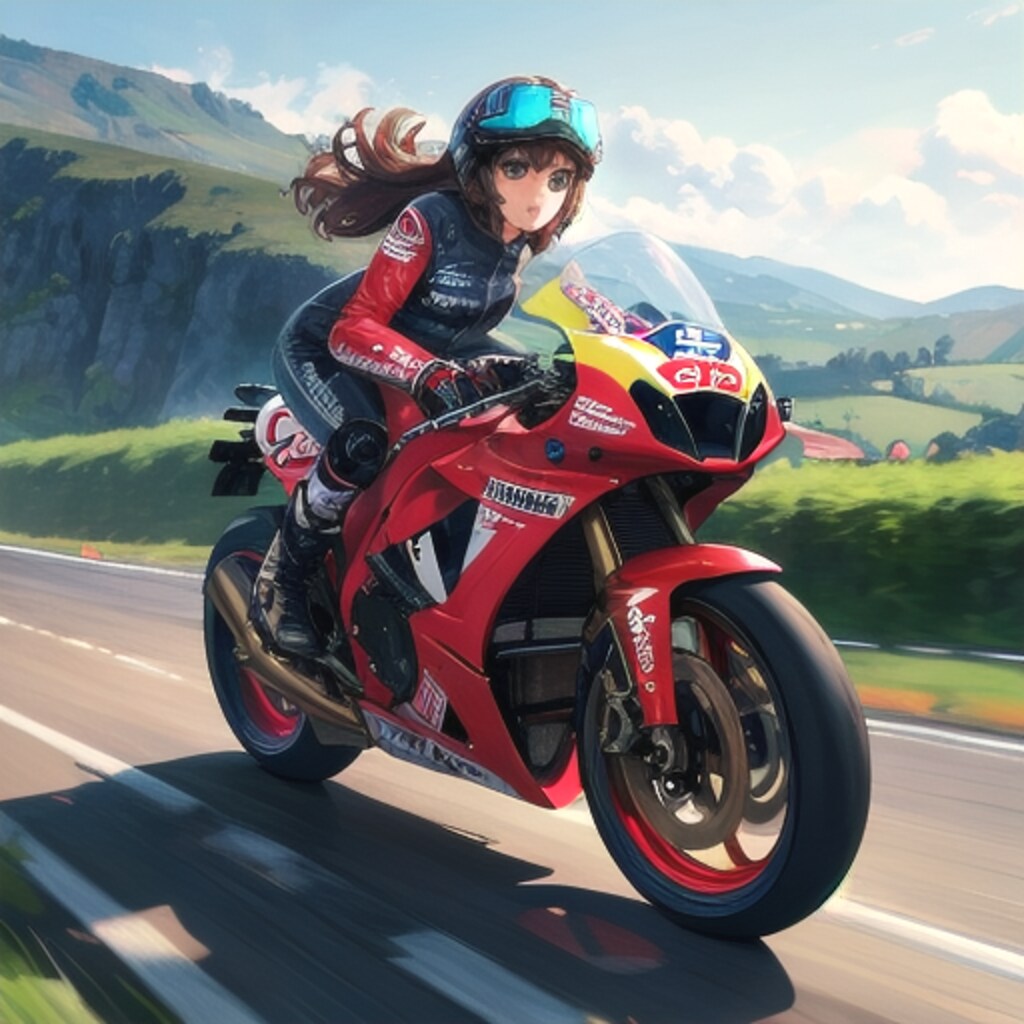 バイク好き彼女