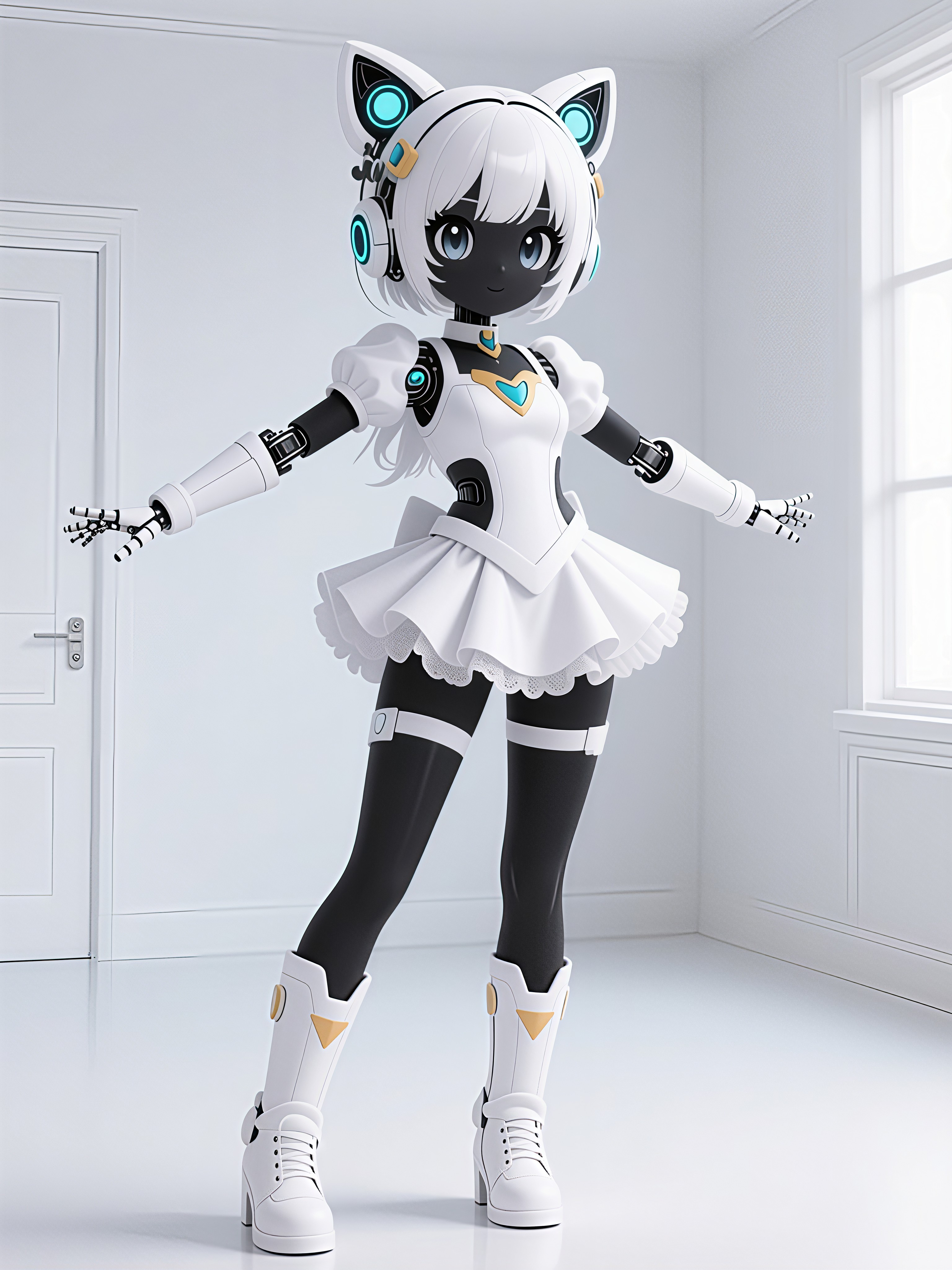 メカ娘3725号 | の人気AIイラスト・グラビア