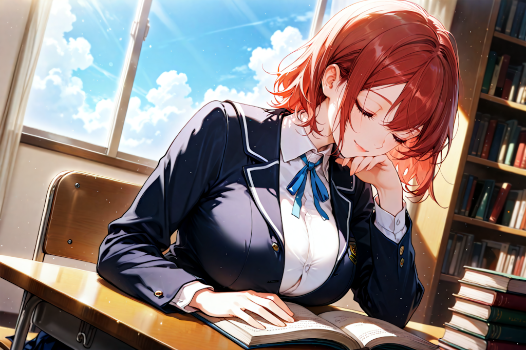 図書室の胡蝶ちゃん