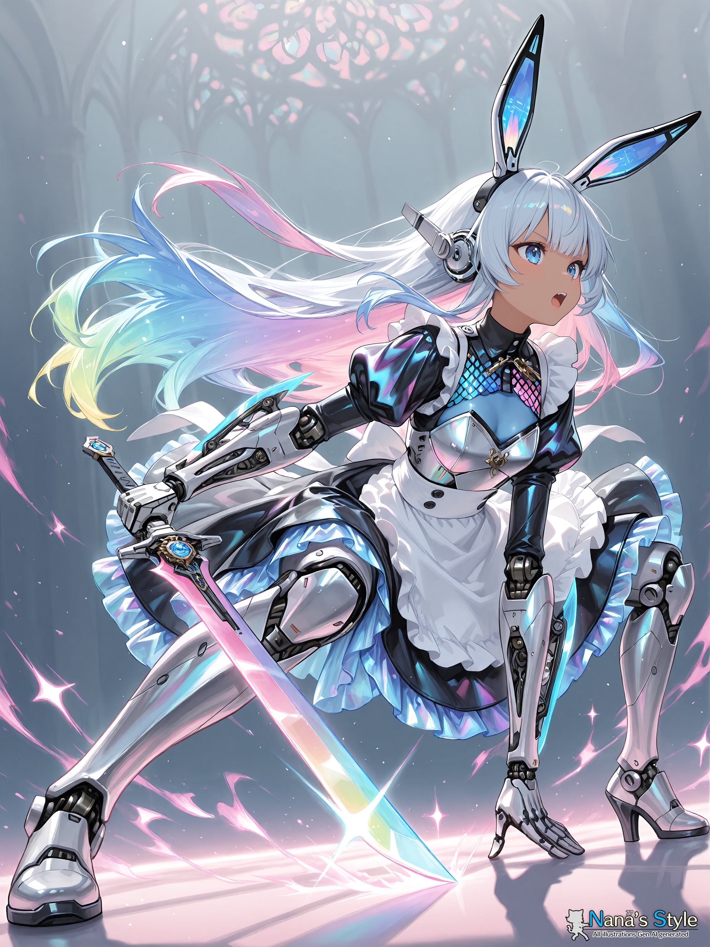 メカ娘メイドバニー形態