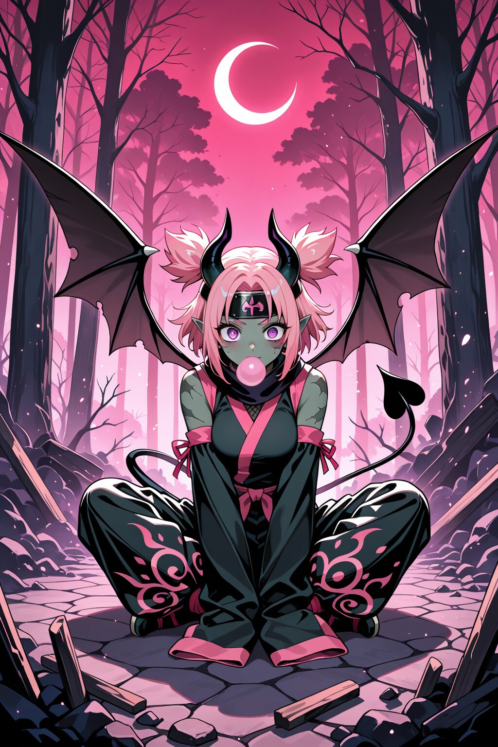 忍者コスのセシーム・ウユ | の人気AIイラスト・グラビア