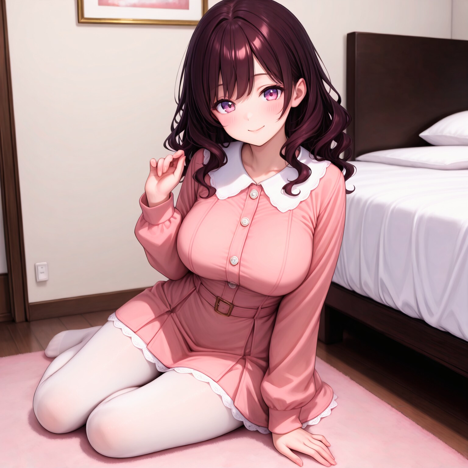 497（ピンクのワンピ）