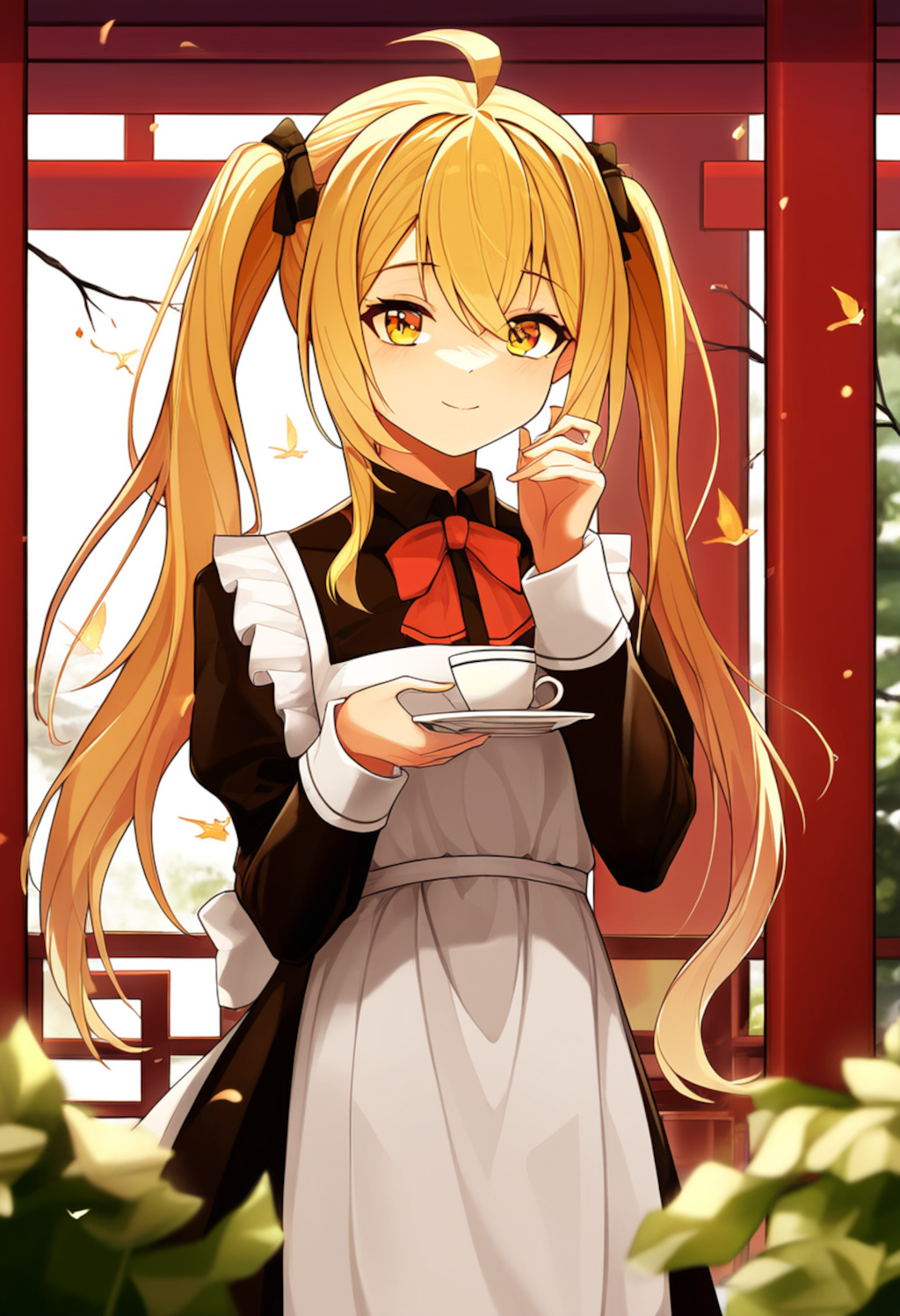 ツインテールメイド