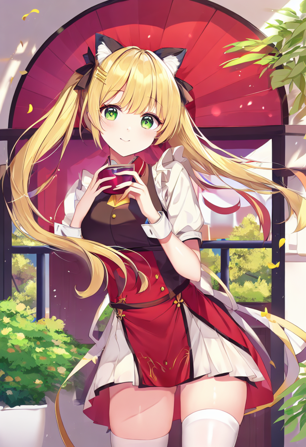 ツインテールメイド