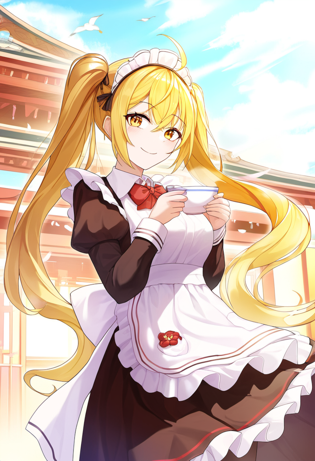 ツインテールメイド