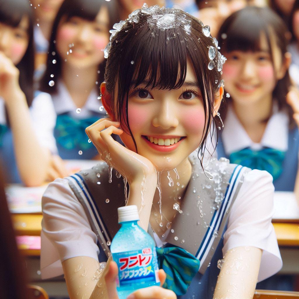 制服写生（静止） | の人気AIイラスト・グラビア