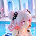 異世界制服少女達　メカ娘　スク水　アクリルドールフィギュア 6枚目