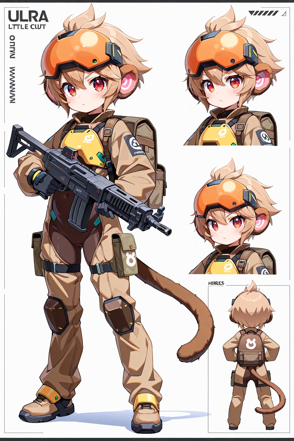 【設定資料】ＳＦさるかに合戦・装甲蟹兵クラブス・サルラント兵