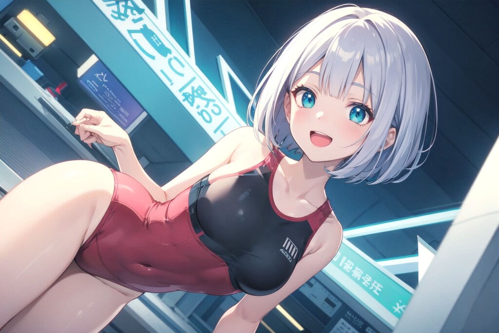 スク水ガールズ　みおちゃんとかぐやちゃん