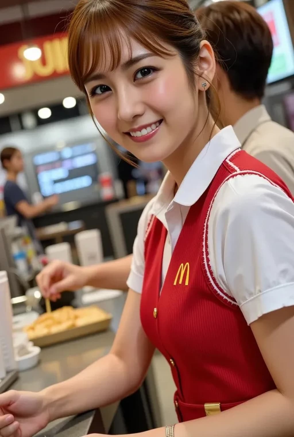 Mac🍔店員