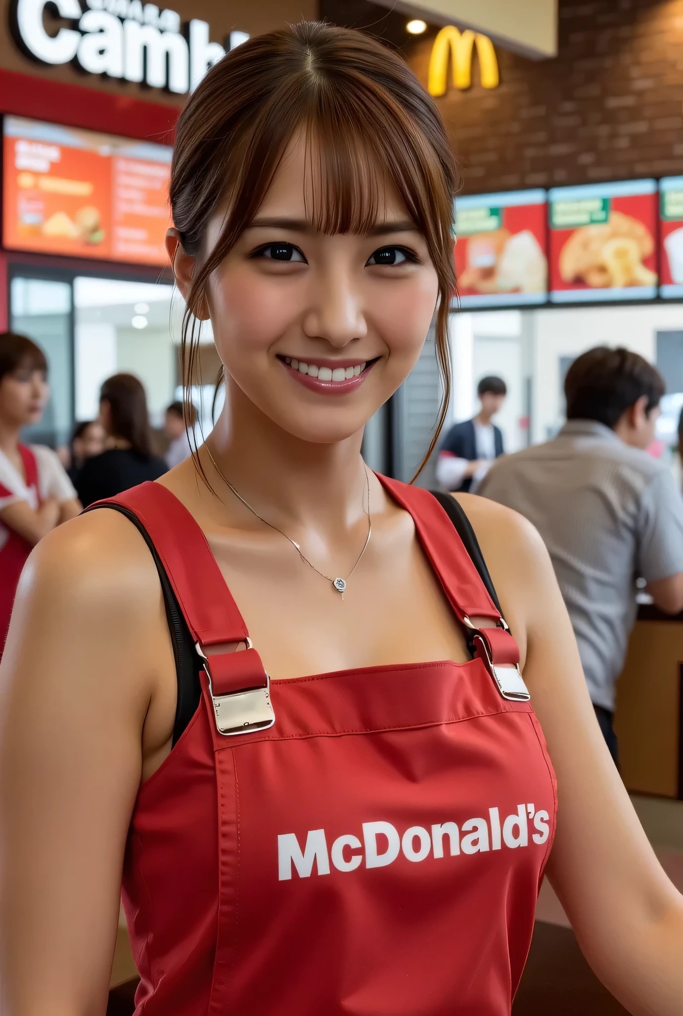 Mac🍔店員 | の人気AIイラスト・グラビア
