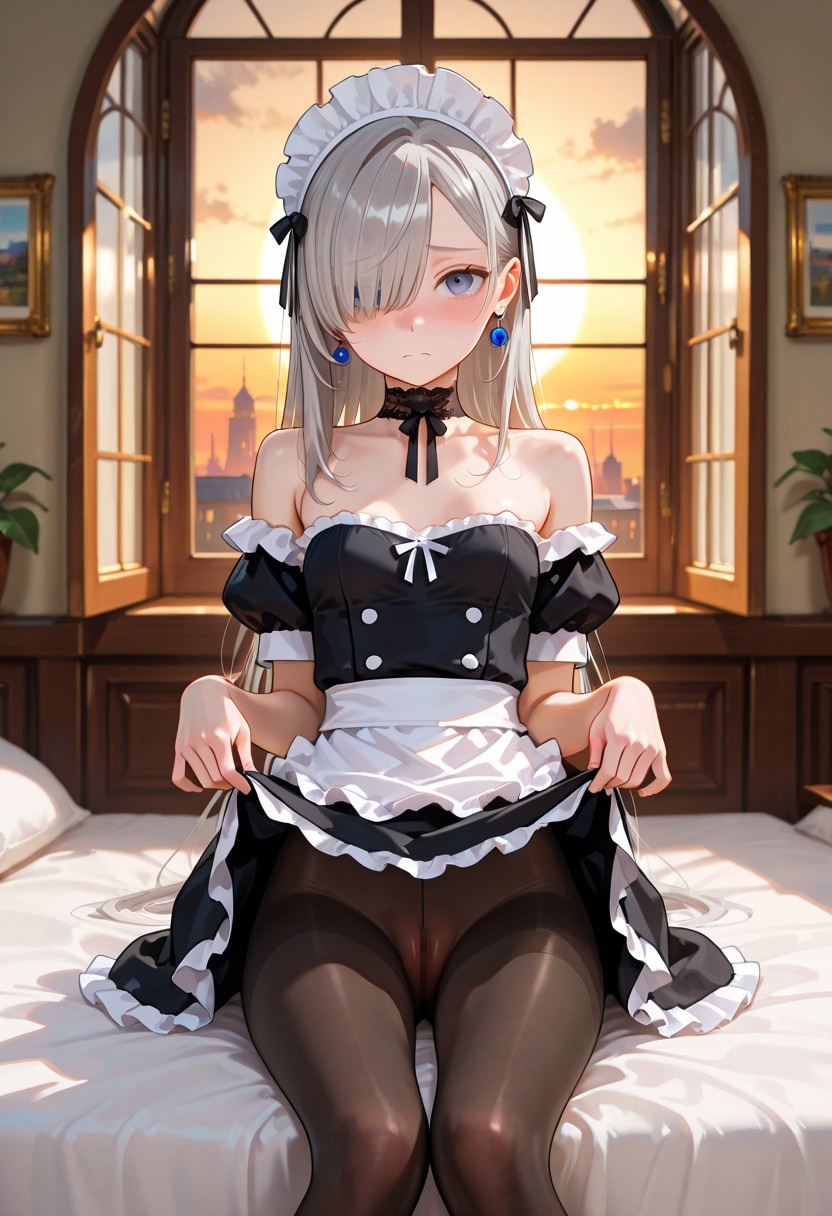 由璃亜 Maid Costume R18 (4)