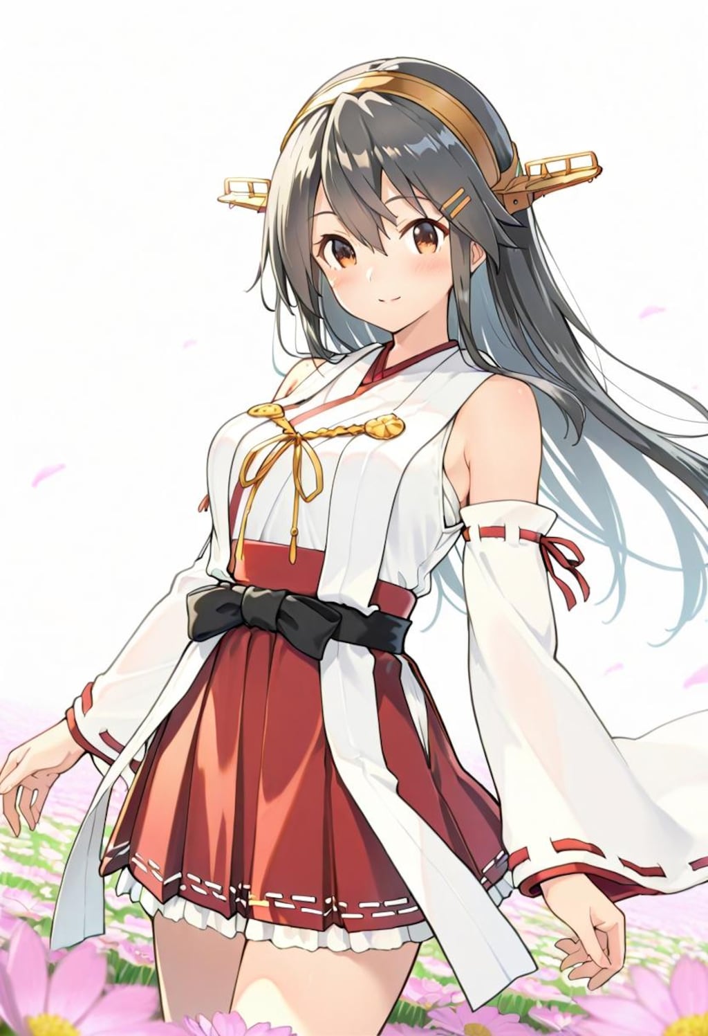 花畑の榛名さん