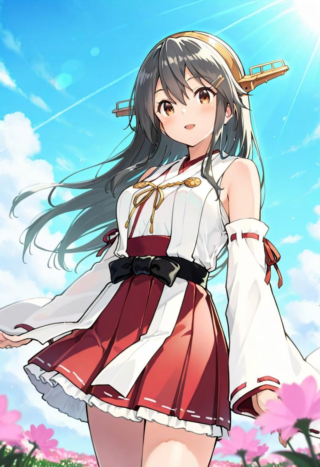 花畑の榛名さん