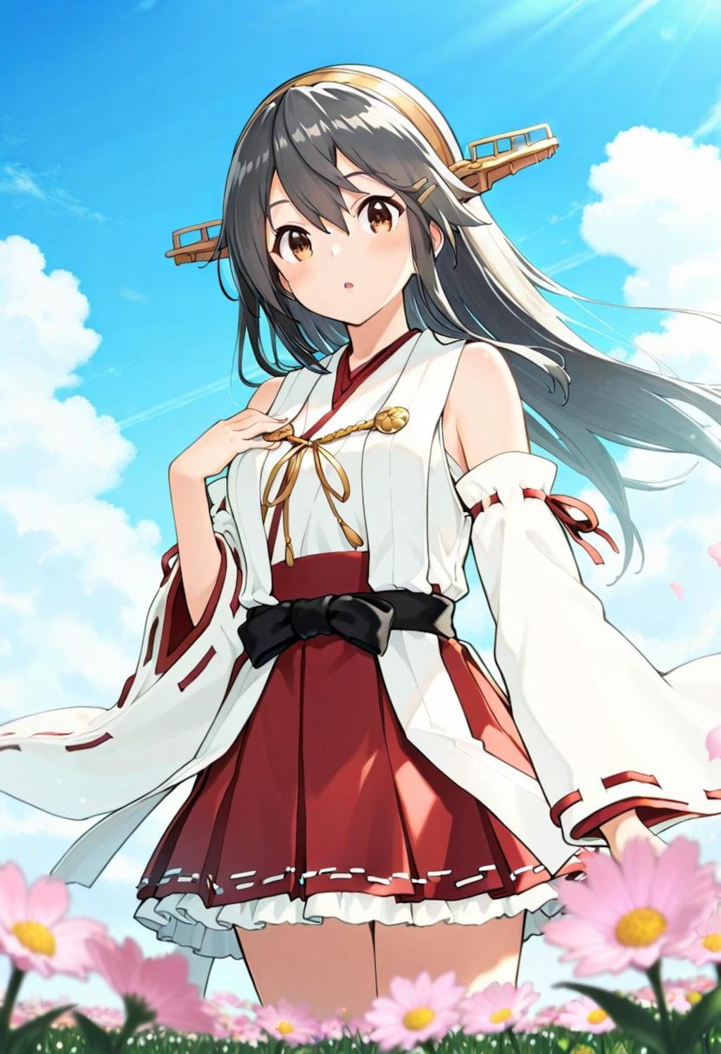 花畑の榛名さん