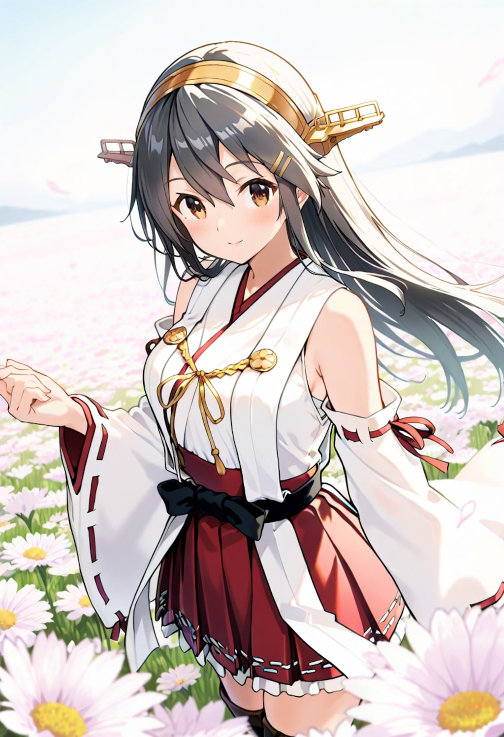 花畑の榛名さん