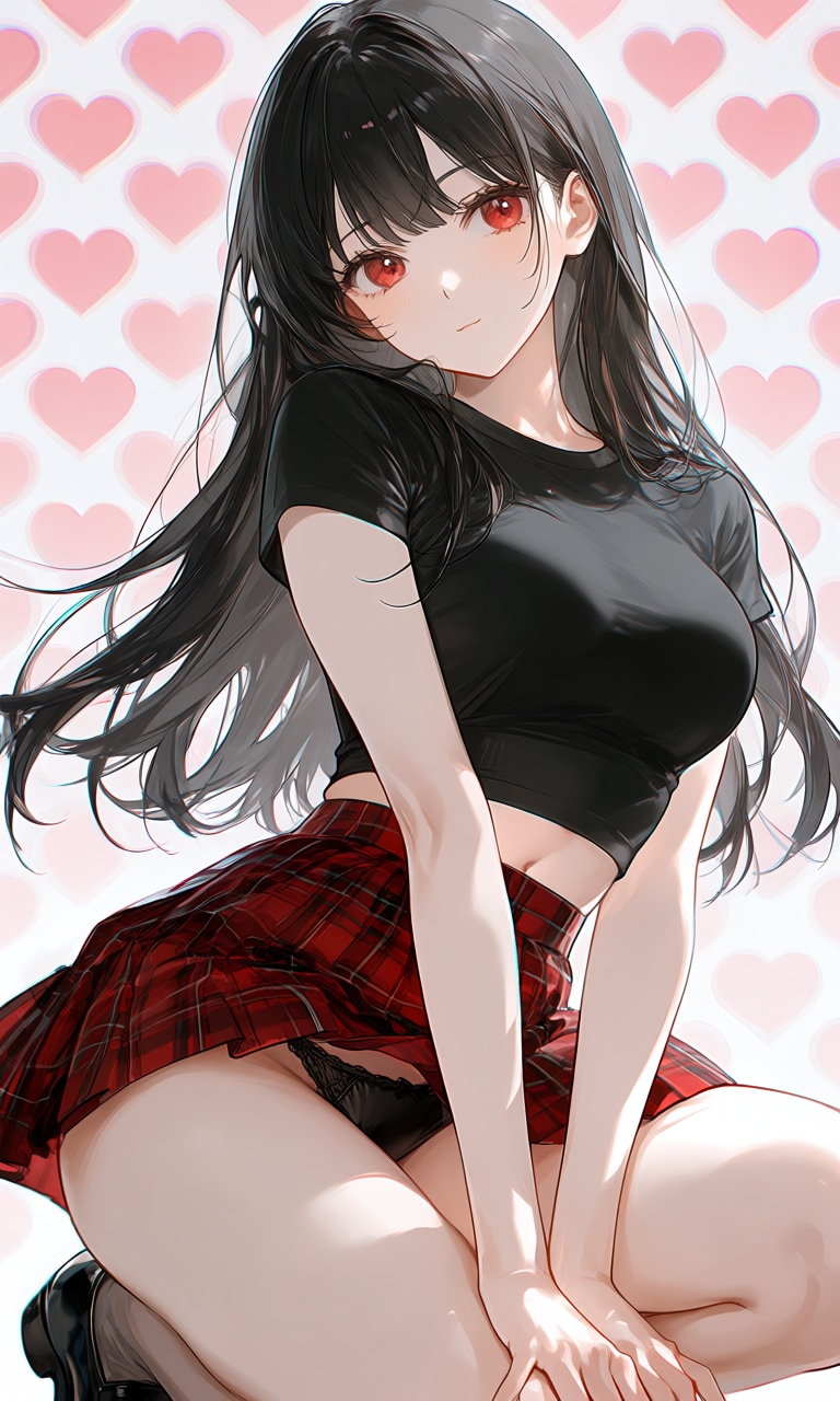 【うちの子】リナちゃんの黒パンティ