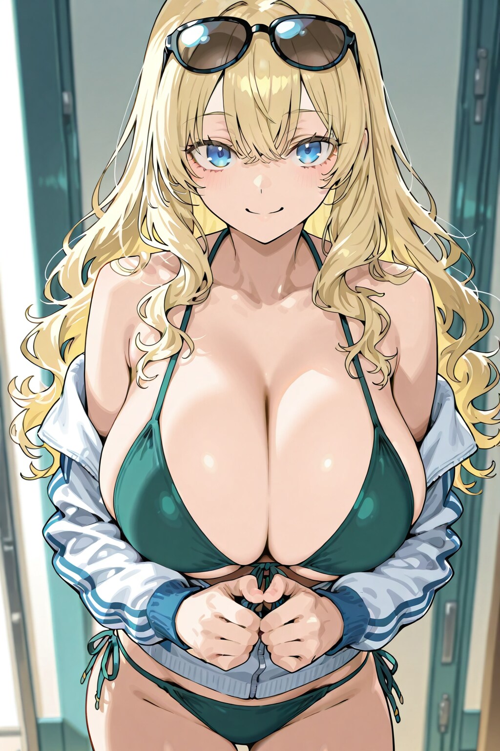 上着が閉まらないよその子なつみちゃん