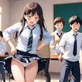 教室で行われる罰ゲーム 10枚目