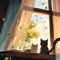 窓辺のひと時 6枚目
