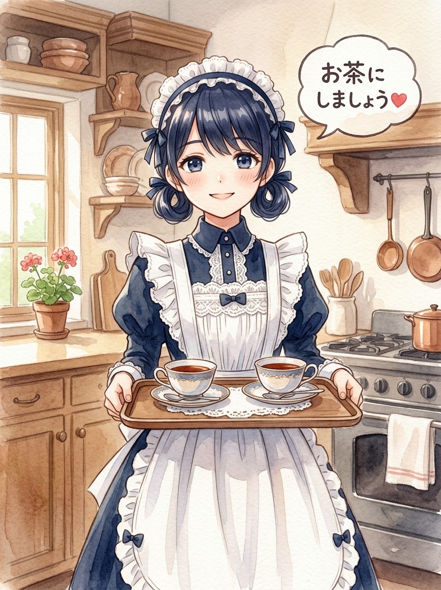 お茶にしましょう❤️ | の人気AIイラスト・グラビア