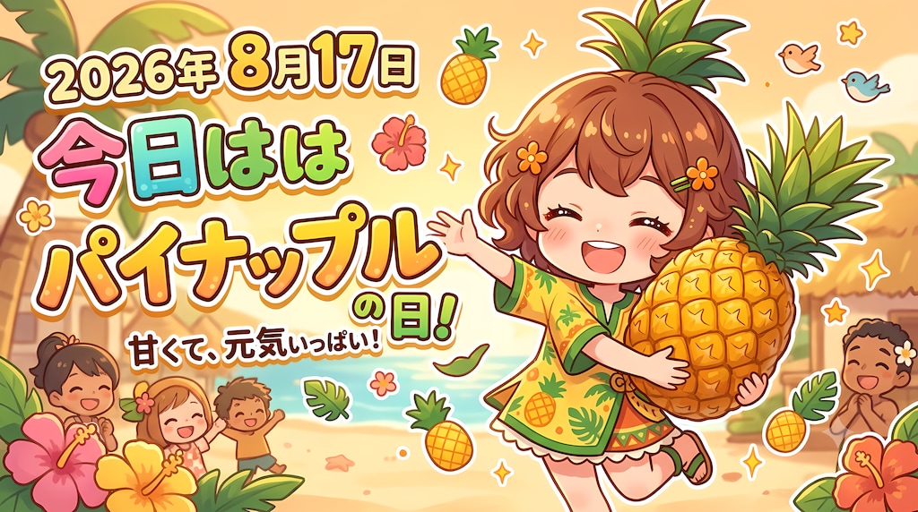 今日は何の日？（20260817固定イベ＋チビお姉単）の生成（ＡI推論不使用）