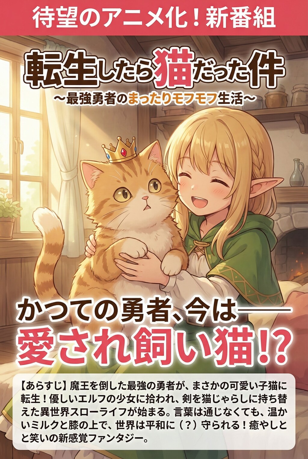 転生したら猫だった件！　広告