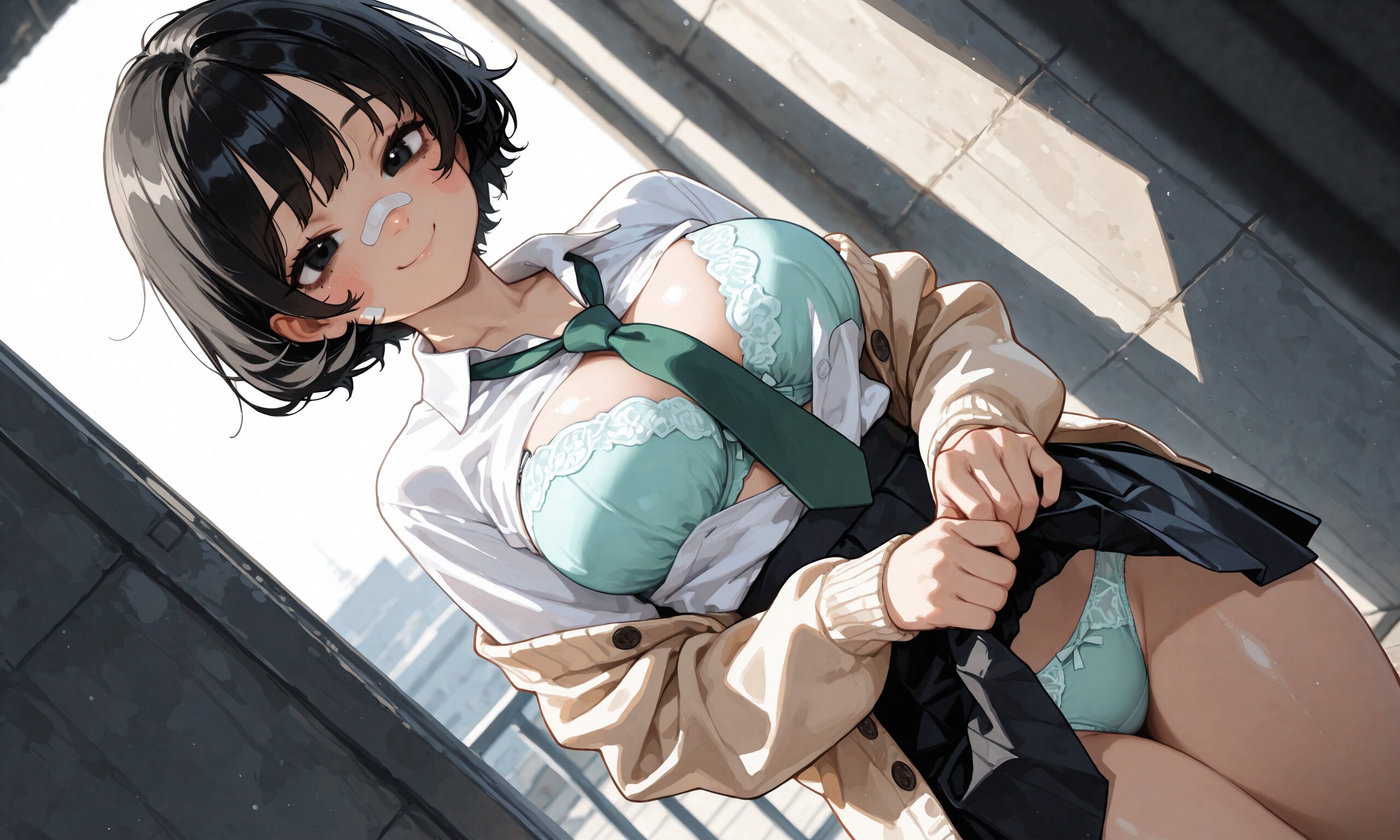 【#三分一茜】学校の屋上で（R15)