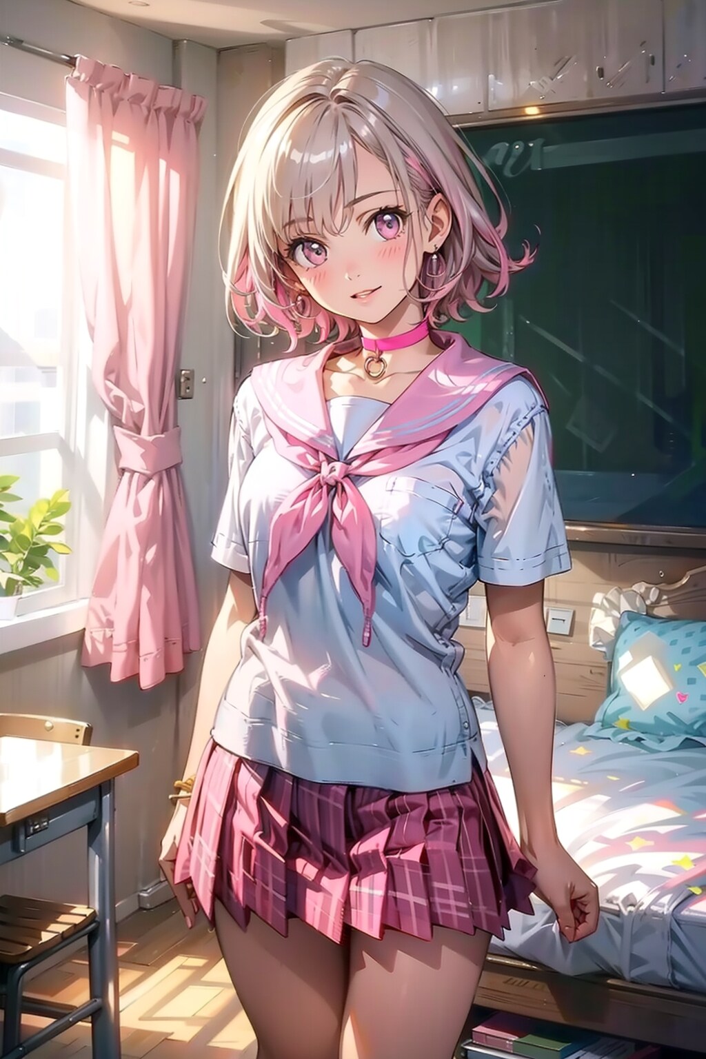 チョーカー | の人気AIイラスト・グラビア